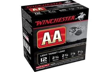 opplanet winchester aa 12 gauge 1 1 8 oz 2 75in centerfire shotgun ammo 25 rounds aa127 main