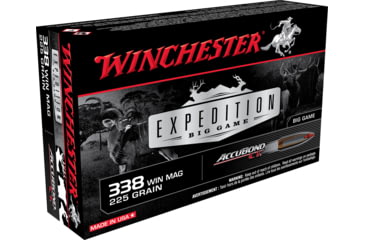 opplanet winchester ammo s338ct expedition big game 338 win mag 225 gr accubond ct20 bx s338ct main