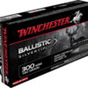 opplanet winchester ballistic silvertip 300 wsm 180 grain polymer tip rifle ammo 20 round sbst300sa main