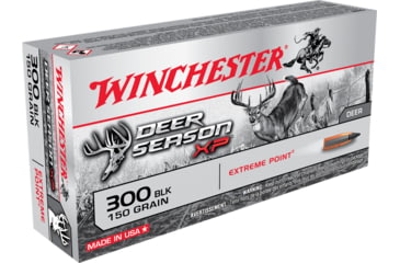opplanet winchester deer season xp 300 aac blackout 150 grain extreme point polymer tip centerfire rifle ammo 20 rounds x300blkds main