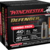 opplanet winchester defender handgun 410 bore 225 grain 2 5in centerfire shotgun ammo 20 rounds s41045pd main