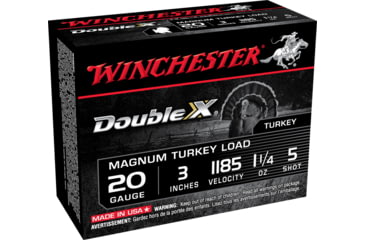 opplanet winchester double x 20 gauge 1 1 4 oz 3in centerfire shotgun ammo 10 rounds x203xct5 main