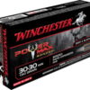 opplanet winchester power max bonded 30 30 winchester 150 grain bonded rapid expansion protected hollow point centerfire rifle ammo 20 rounds x30306bp main