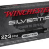 opplanet winchester silvertip centerfire 223 rem 64 grain defense tip npj rifle ammo 20 round w223st main