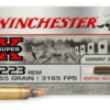 opplanet winchester super x 223 remington 55 grain boat tail hollow point bthp brass cased centerfire rifle ammo 20 rounds w223hp55 main 1
