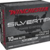 opplanet winchester super x handgun 10mm auto 175 grain silvertip jacketed hollow point centerfire pistol ammo 20 rounds w10mmst main