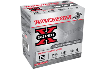 opplanet winchester super x shotshell 12 gauge 1 1 8 oz 2 75in centerfire shotgun ammo 25 rounds xu12h6 main