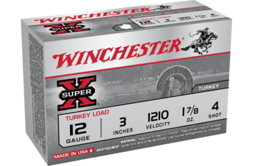 opplanet winchester super x shotshell 12 gauge 1 7 8 oz 3in centerfire shotgun ammo 10 rounds x123mt4 main