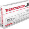 opplanet winchester usa rifle 223 remington 62 grain full metal jacket centerfire rifle ammo 20 rounds usa223r3 main